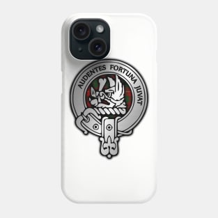 Clan MacKinnon Crest & Tartan Phone Case