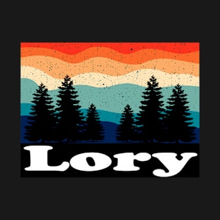 Vintage Lory Colorado Forest Camping T-Shirt