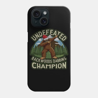 Dabbing Bigfoot Phone Case