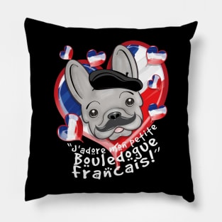 I love my little French Bulldog! Pillow