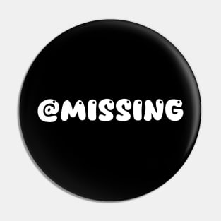 Missing Pin