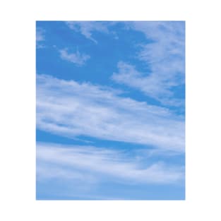 Blue Sky with Clouds | Clouds | Sunny Day T-Shirt