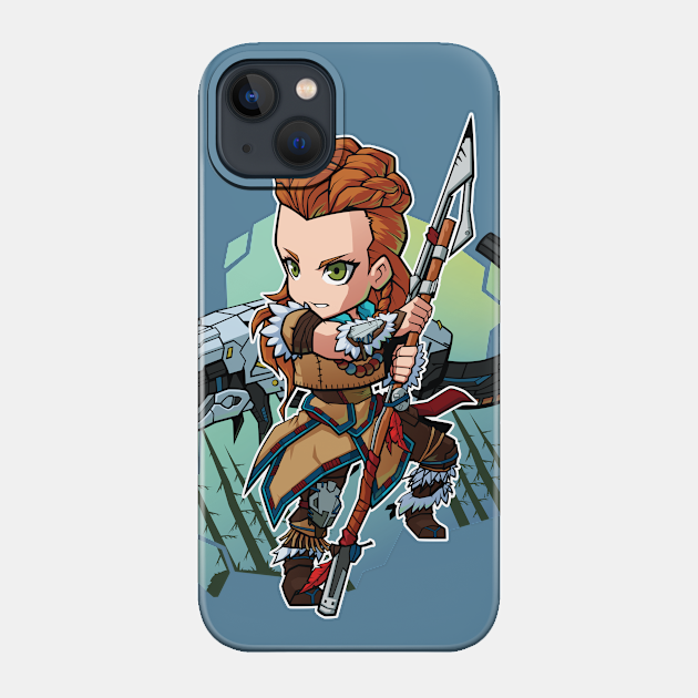 Horizon Zero Dawn Aloy Chibi - Horizon Zero Dawn - Phone Case