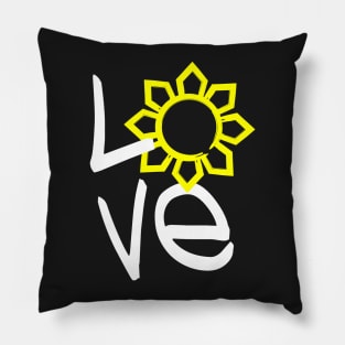 LOVE the Philippines Sun by AiReal Apparel Pillow