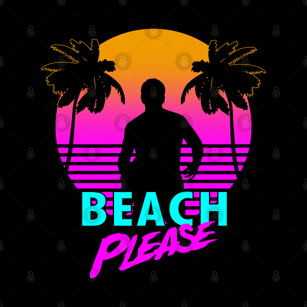 80's Spring Break Summer Beach Retro Meme by BoggsNicolas