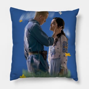 Snowbaird and Butterflies Pillow