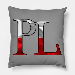 Polska Poland Flag PL Pillow