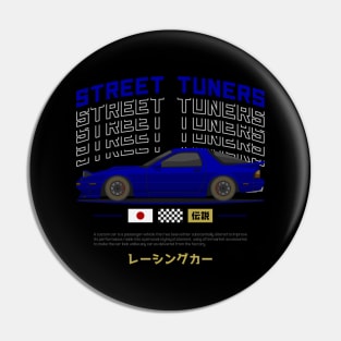 Midnight Racer Blue FC3S RX7 JDM Pin