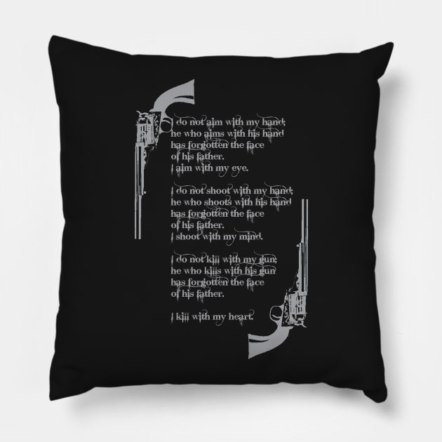 the dark tower Pillow by horrorshirt