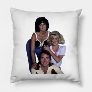 television sitcom vintage Pillow