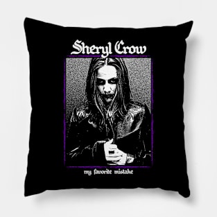 Sheryl Crow Metal Style Pillow