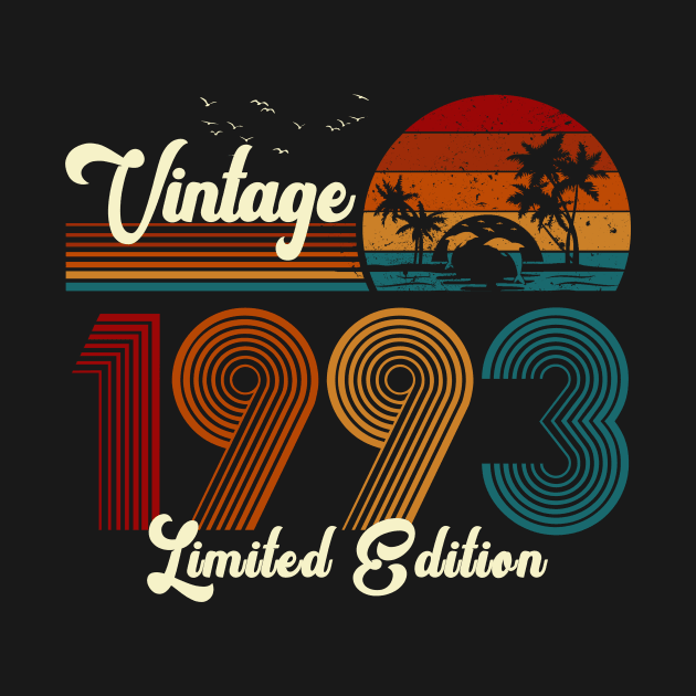 Vintage 1993 Shirt Limited Edition 27th Birthday Gift by Damsin