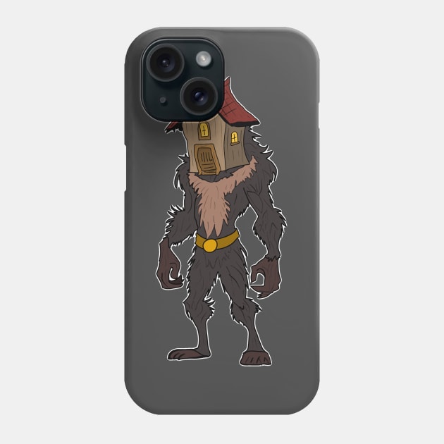 Werehouse Phone Case by BadDrawnStuff