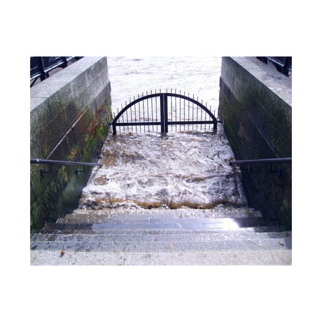 Thames, a Boat Gate near the Tower of London. Great Britain  2009 by IgorPozdnyakov