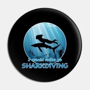 Sharkdiving Pin