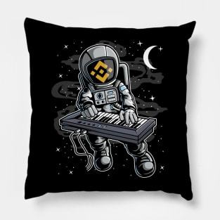 Astronaut Organ Binance BNB Coin To The Moon Crypto Token Cryptocurrency Blockchain Wallet Birthday Gift For Men Women Kids Pillow