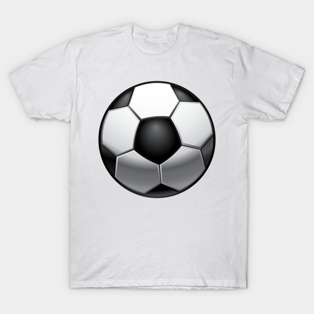 Football - realistic vector ball - Soccer Ball - T-Shirt | TeePublic