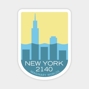 Imaginary Worlds - New York 2140 Magnet