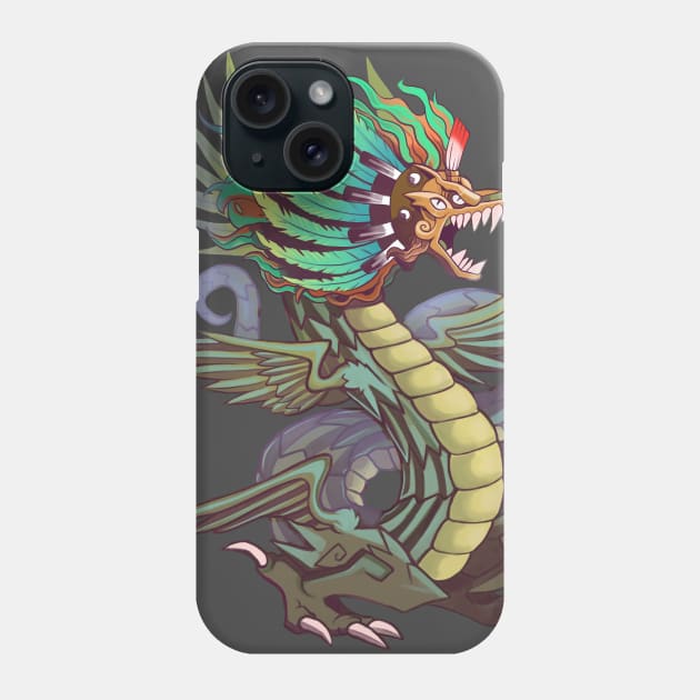 Quetzalcoalt Phone Case by danddurand