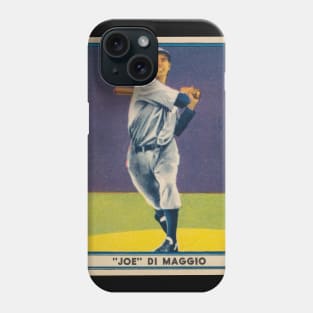 Joe DiMaggio 1941 Play Ball Phone Case