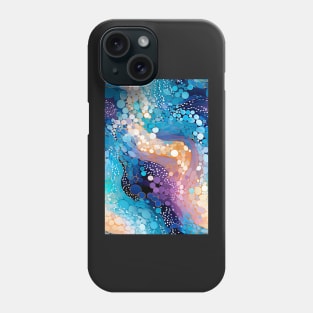 Copy of Abstract pattern of water colors Phone Case