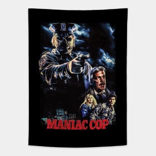 Old School Un-Dead Maniac Tapestry