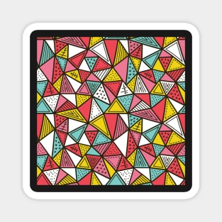 Zendoodle Triangles Magnet