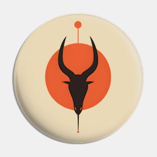 African Antelope Pin