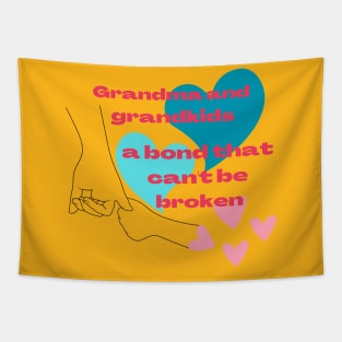 Grandma and grandkids Tapestry