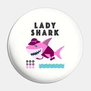 Business Shark - Doo Doo Doo Collection 3 Pin