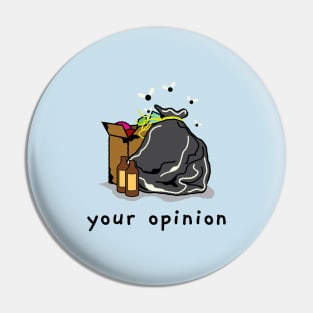 your opinion is trash Pin