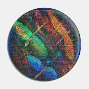 Abstract Dragonflies Pin