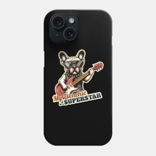 Rockstar French bulldog Phone Case
