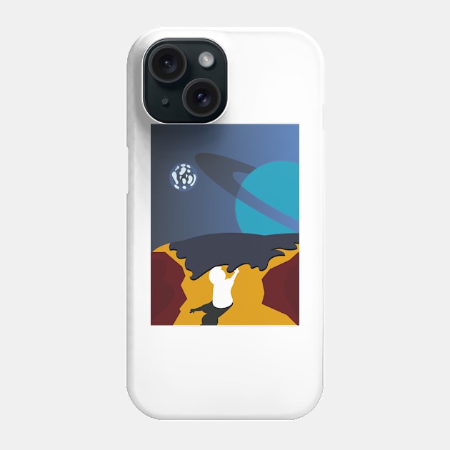 Beautiful Space View On Planets In Solar System Phone Case by VE_Merchandise