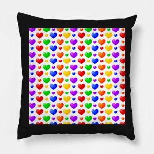 Valentine's Day Pattern - Love is love - LGBT Pillow