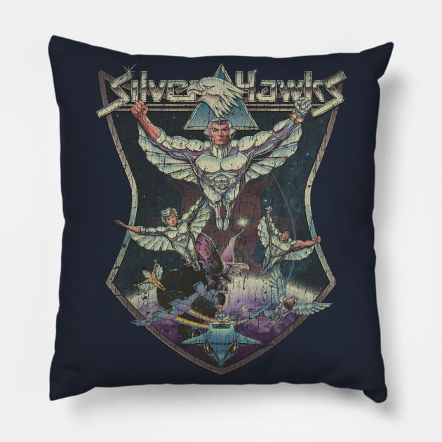 SilverHawks 1986 Pillow by JCD666