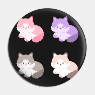 Cute Cats Pack Pin