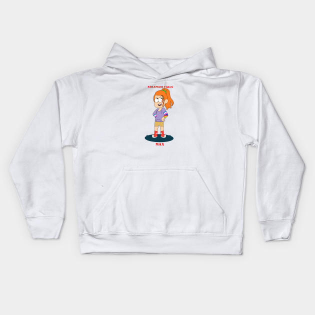 Stranger Falls Max Stranger Things Kids Hoodie Teepublic