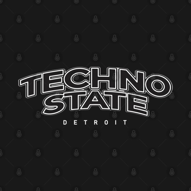 Detroit Techno: Techno State by Blasé Splee Design : Detroit