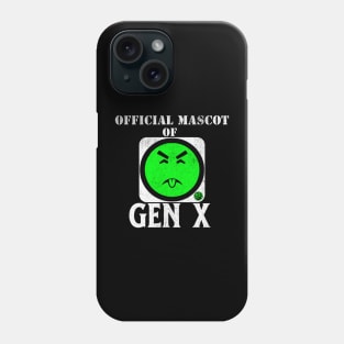 Funny Generation X Gen X Mr Yuk 80's and 90's Vintage and Nostalgic Gift Idea Phone Case