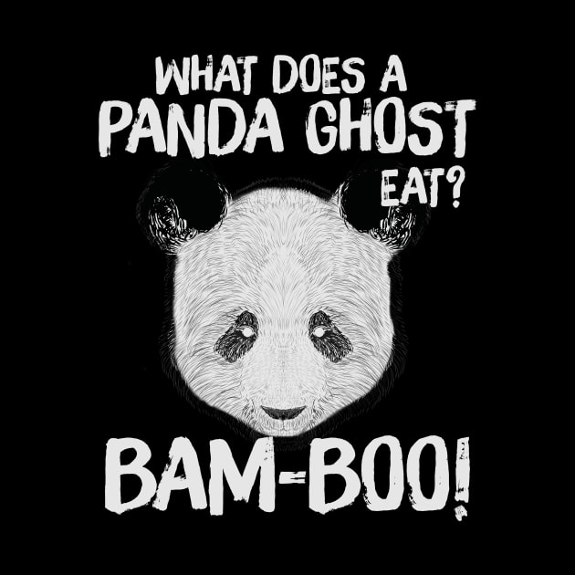 Panda Bam boo Joke by Walkowiakvandersteen