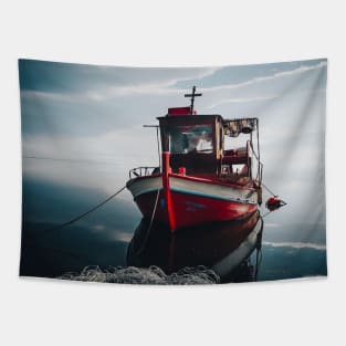 Mystery Boat Tapestry