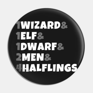 The Fellowship - Fantasy Pin