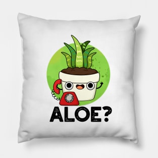 Aloe Cute Aloe Vera Plant PUn Pillow