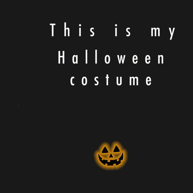 This is my halloween costume funny by ZOO OFFICIAL