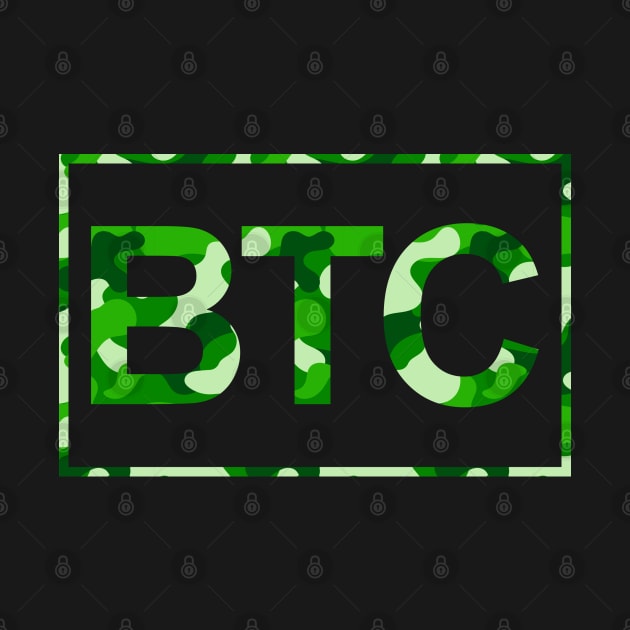 Bitcoin Green Camo by felixbunny