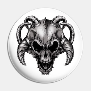 devil skull demon Pin