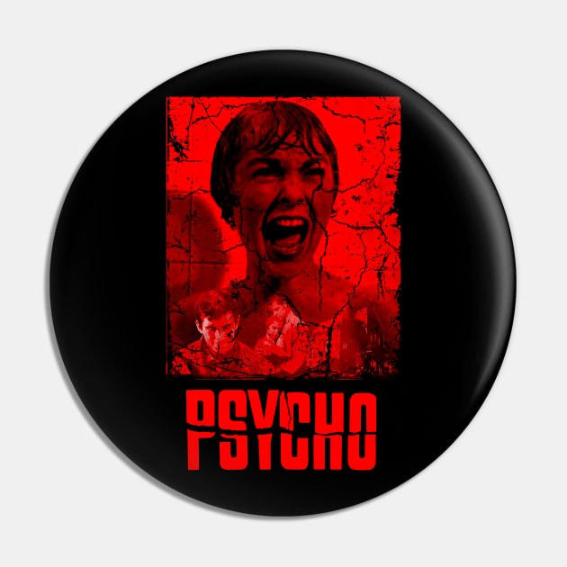 Psycho Movie Pin by WithinSanityClothing