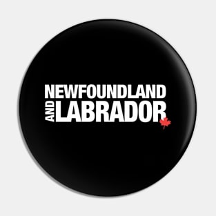 Newfoundland And Labrador Pin