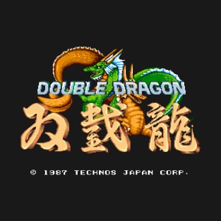 Mod.1 Arcade Double Dragon Video Game T-Shirt